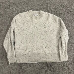 Gray Speckled Sweater